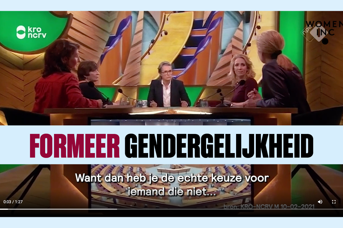Formeer Gendergelijkheid