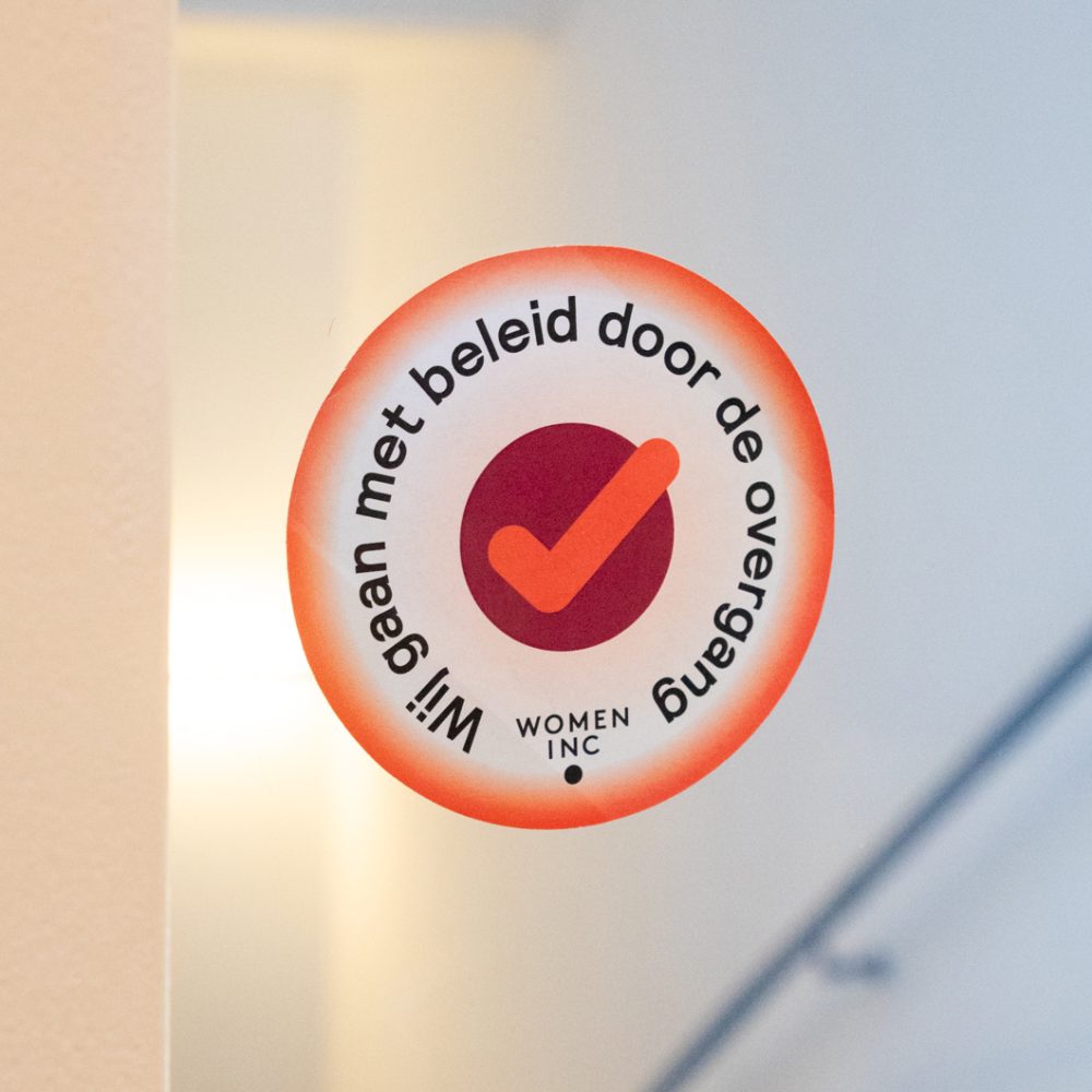 Sticker Overgang
