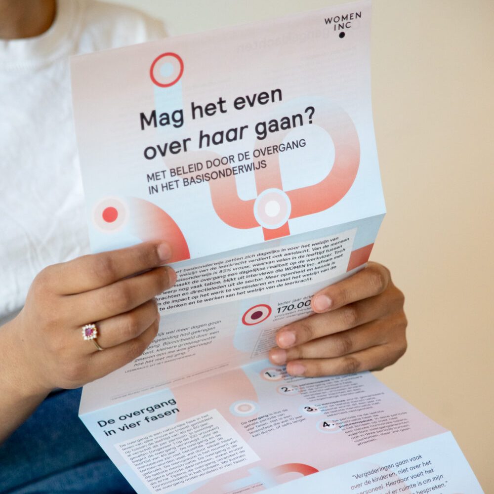 Mag het even over haar gaan - Overgang