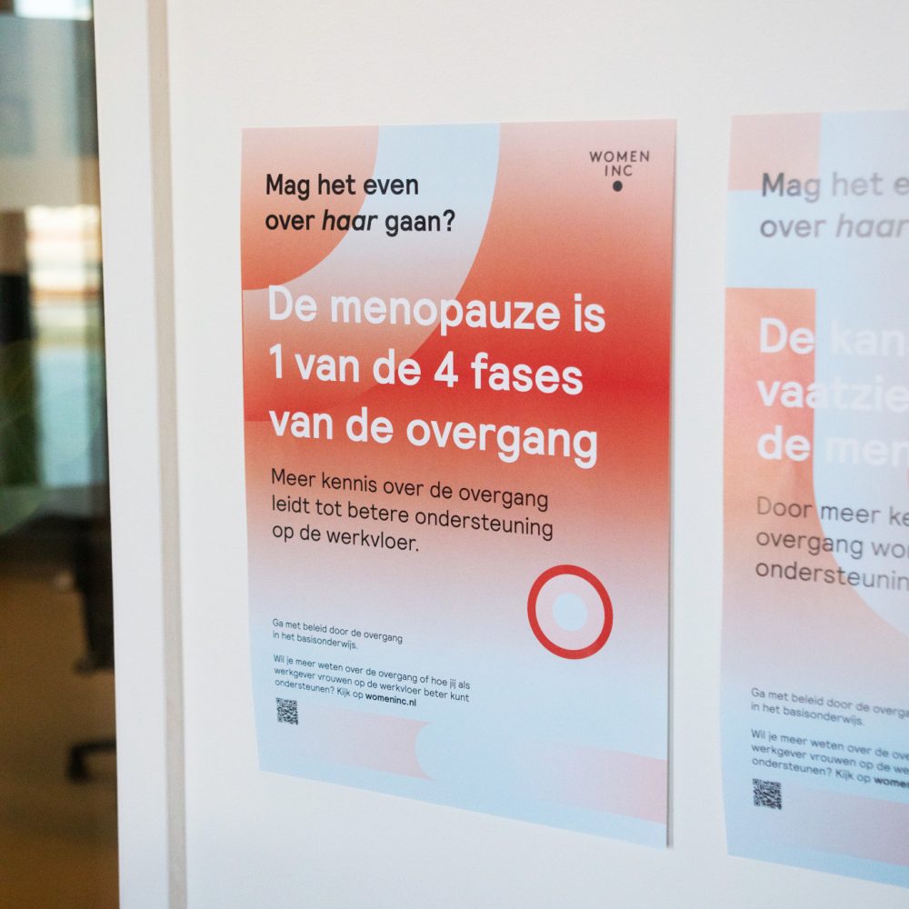 Posters Mag het even over haar gaan