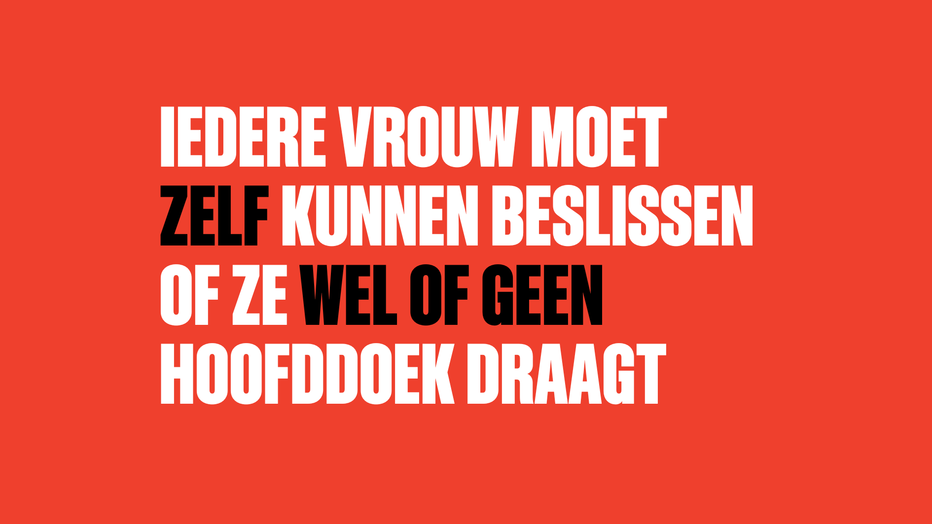 header website wel of geen hoofddoek